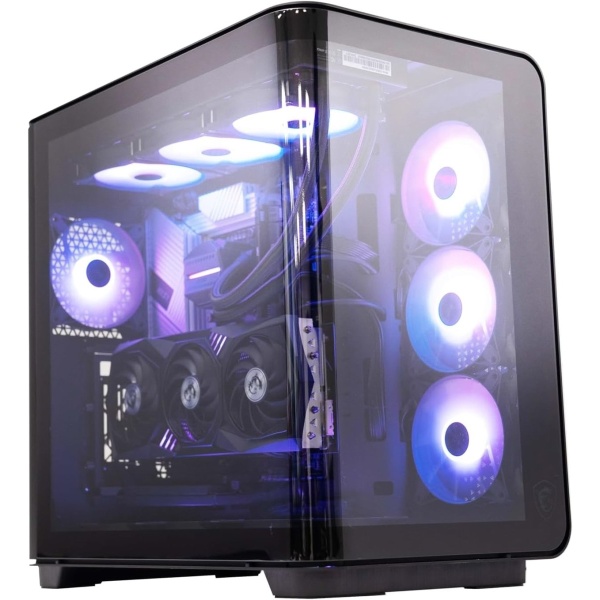 VISERS14NUI9831 GeForce RTX 4080 Super 32GB DDR5 2TB SSD Vision Elite RS Gaming Desktop, Black