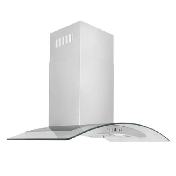 ZLINE 36 in. Wall Mount Range Hood in Stainless Steel & Glass (KN4-36)